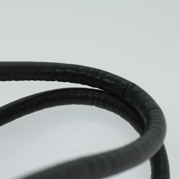 CELINE Hand Bag Nylon Black Auth bs12635 - Picture 8 of 16